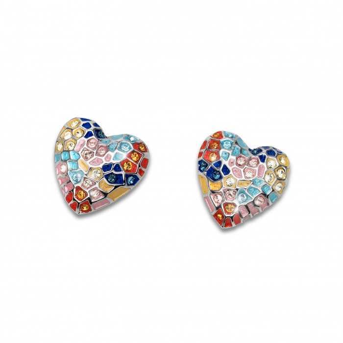 Post earring Gaudí Heart Pin - 4133 - 9005617348973 - - €45.00